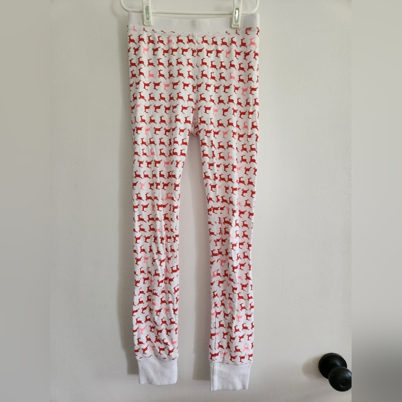 Crewcuts Girl’s Pajama Set in Prancing Reindeer Size 10 - Picture 6 of 9